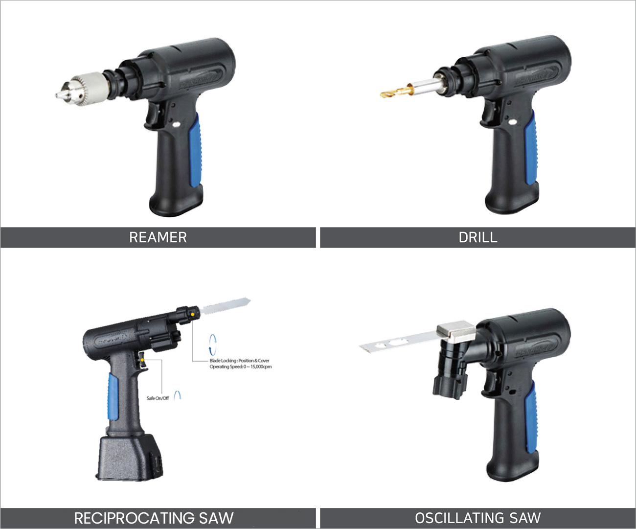 Battery power tools (disposable)